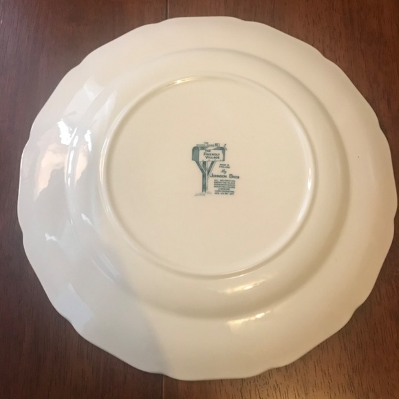 Johnson Brothers "Friendly Village" The School House Large Dinner Plate 10 1/2" - Picture 4 of 5
